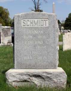 Herman Schmidt tombstone