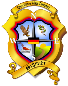 Official Schmidt Family Crest (High Definition)