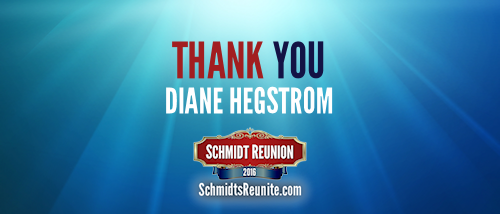 Thank You - Diane Hegstrom
