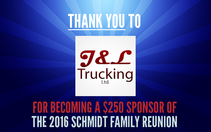 Sponsor Thanks - J&L Trucking