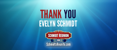 Thank You - Evelyn Schmidt