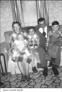 Elmer and Hazel Schmidt family