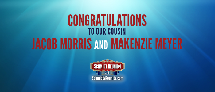Congrats - Jacob and Makenzie Morris