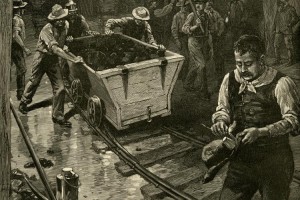 Coal Miners at Work 1887