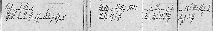 Sophia (Schmidt) Schmidt death record 1857
