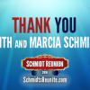 Thanks to Keith & Marcia Schmidt!