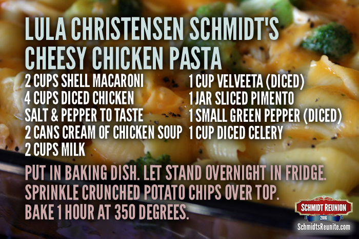 Cheesy Chicken Pasta Recipe