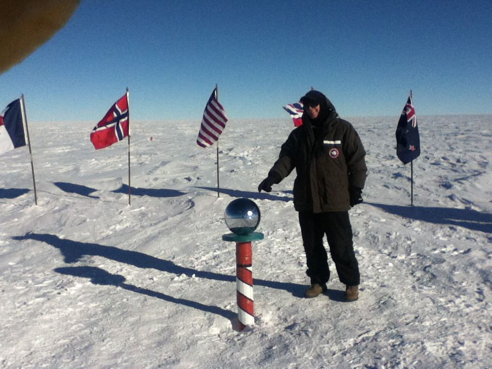 Kent Schmidt at South Pole
