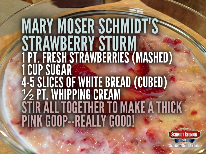 Strawberry Sturm Recipe