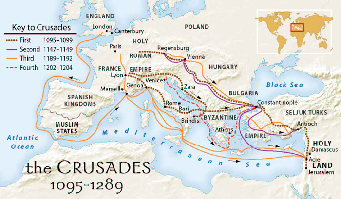 Crusade Routes