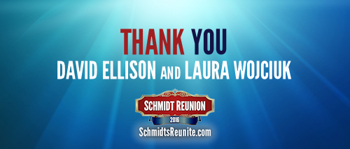 Thank You - David Ellison and Laura Wojciuk